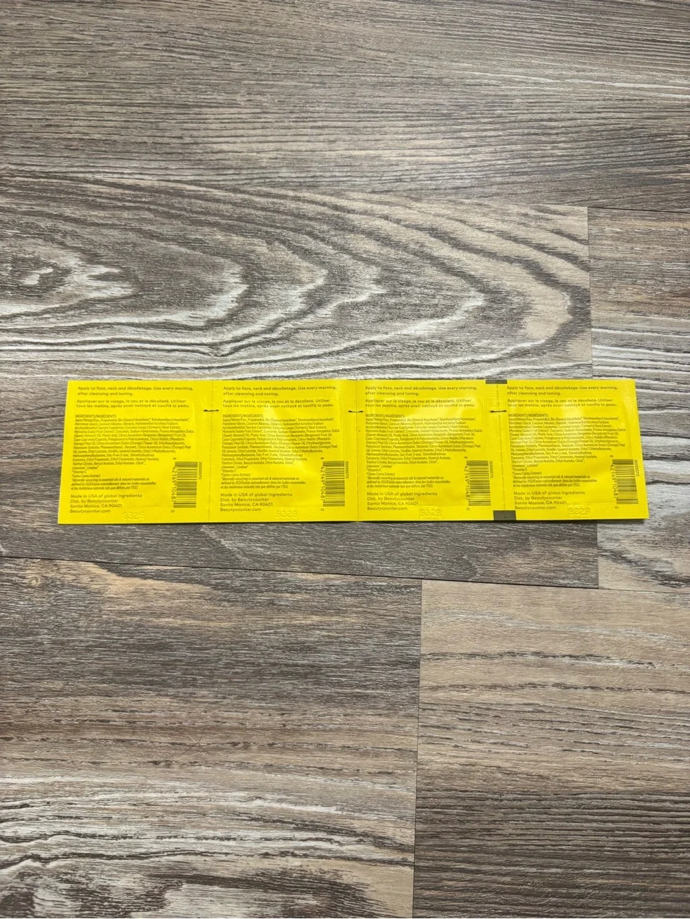 BeautyCounter All Bright C Serum & Countermatch Set Samples NIP